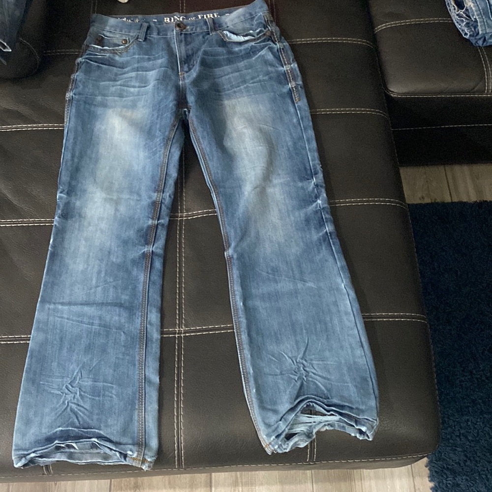 Vintage Ring of Fire Men's Jeans